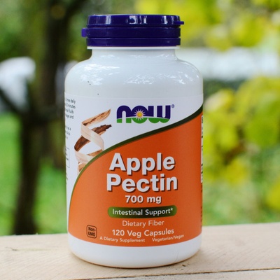 Now Foods Apple Pectin jablečný pektin 700 mg x 120 rostlinných kapsúl