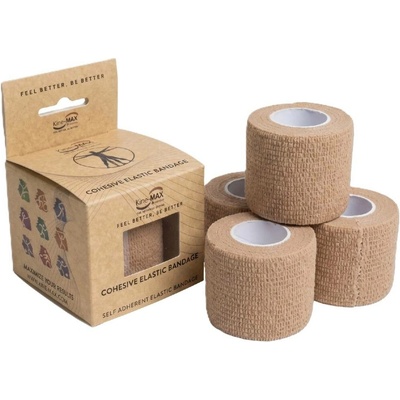 KinesioMAX Cohesive elastické samofixační tělové 5 cm x 4,5 m