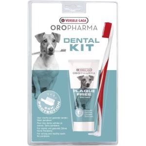 Versele-Laga - Oropharma Plaque Free комплект за зъбна хигиена - комплект паста за зъби + четка
