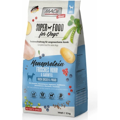 Mac's Dog Mono adult kuřecí 12 kg