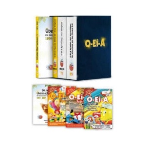 Das O-Ei-A 3er Bundle 2024/25 - Die Jubiläumsausgabe! - O-Ei-A Figuren, O-Ei-A Spielzeug und O-Ei-A Spezial sowie das Buch ? 50 Jahre Überraschungs-Ei? | André Feiler (ISBN: 9783944550404)