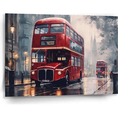 Sablio Obraz Londýn Double-decker 2 - 90x60 cm