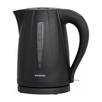 Orava VK-3727 rapid boil kettle, 1850-2200 W, 1.7 l, automatic shut-off, black