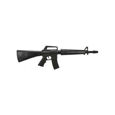 HafoToys Kapslíková kovová puška M16 s dlouhou hlavní série V535 černá