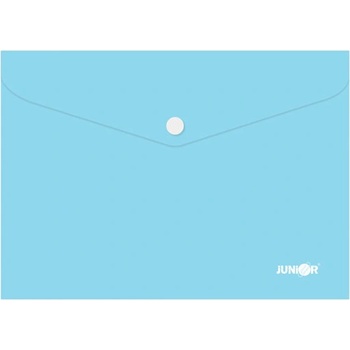 Папка джоб с копче Junior А5 Pastel Морскосин (1303418-16-4673B)