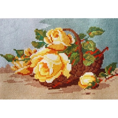 Казанлъшки гоблени Гоблен Жълти рози Anchor (Немски)