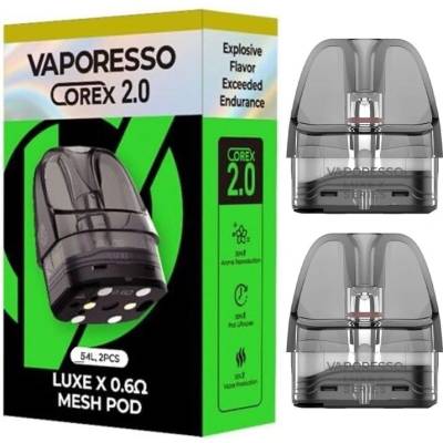 Vaporesso LUXE X2 Pod cartridge 0,6 ohm 2 ks