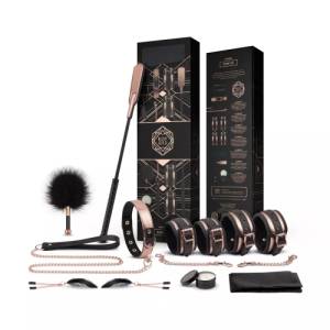 Rosy Gold Луксозен комплект от 9 части Rosy Gold Nouveau Kinky Set