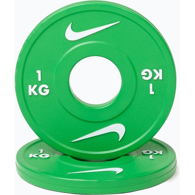 Тежести Nike Strength Change Plates 2 x 1 kg green/white