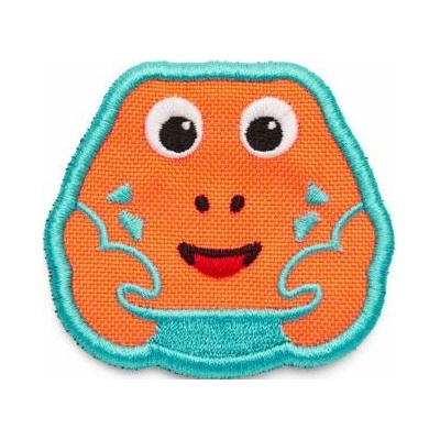 Affenzahn Velcro badge detský odznak na suchý zips crab