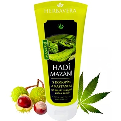 Herbavera Hadí mazání 200 ml