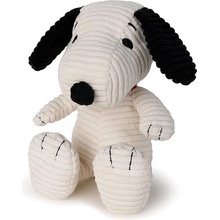 Snoopy Sitting Corduroy Cream 19 cm