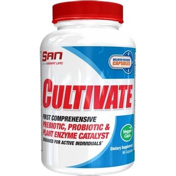 SAN Nutrition CultiVate Probiotic | with 10 Billion Active Cells [96 капсули]