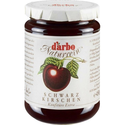 Darbo Naturrein extra džem z černých třešní 450 g