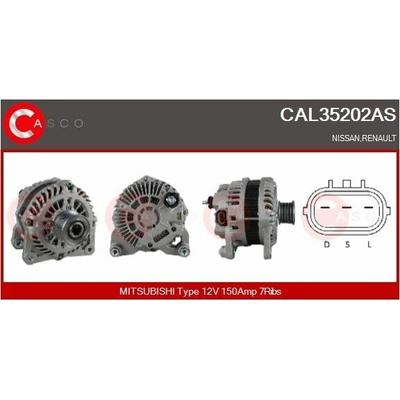 Alternátor CASCO CAL35202AS