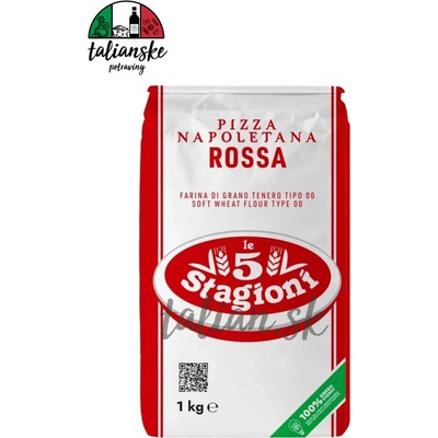 5Stagioni Múka typ "00" pizza napoletana rossa 1 kg