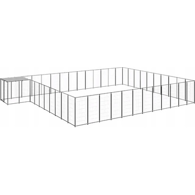 VidaXL Kotec ocel práškovaná střední pes 55 x 110 x 110 cm