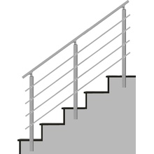 HK Zábradlí na schody HK4BS-2 1000x900 B