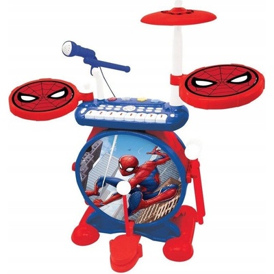 LEXIBOOK Digitální bicí souprava Spider Man pro děti
