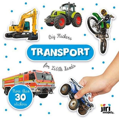 Jiri Models veľké samolepky pre malé ručičky doprava