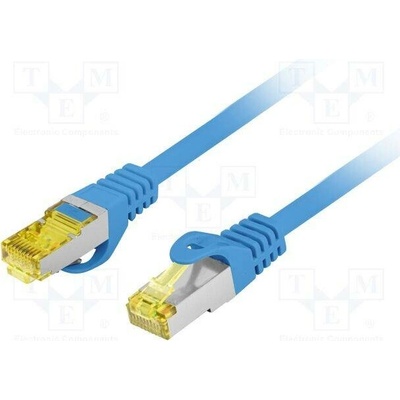 Lanberg PCF6A-10CU-0500-B Patch S/FTP Cat 6a RJ45 vidlice z obou stran lanko Cu