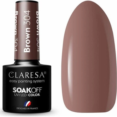 Claresa Gél lak BROWN 304 5 g