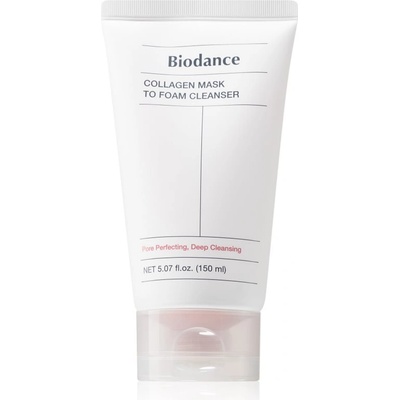 Biodance Collagen Mask To Foam Cleanser дълбоко почистваща маска за лице с колаген 150ml