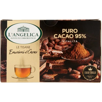 L ´angelica 95% čistý bylinný čaj z kakaa 15 ks