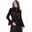 Devil fashion Дамско палто DEVIL FASHION - Red Gothic - CT25802