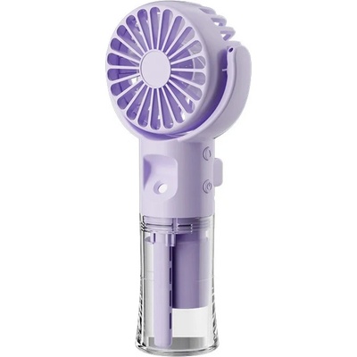 Ръчен Вентилатор с Мъгла - 4 Скорости, До 9ч Батерия, Atron F4 (F4-white)