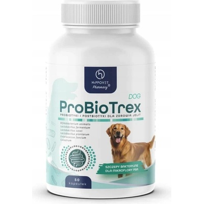 Hippovet Pharmacy ProBioTrex Dog 50 kapslí