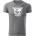 DRAGOWA Фитнес тениска с къс ръкав Muscle Army Original, сива, 180 г/м2 (4193)