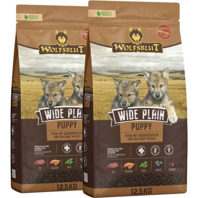 Wolfsblut Wide Plain Puppy 2 x 12, 5 кг