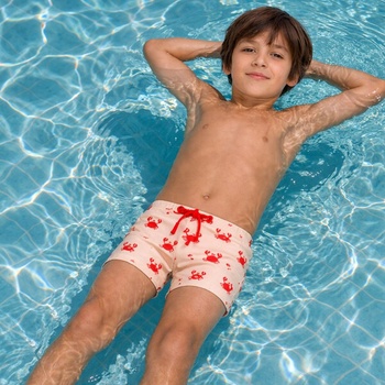 Swim Essentials Swim Essentials: Детски плувни шорти тип боксер с UV50+ "Oh Crab (SWE-2024SE1404)