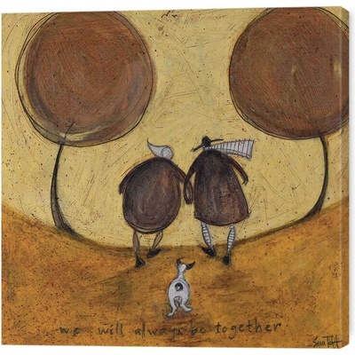 Obraz na plátne Sam Toft - We will Always be Together, 2 - 40×40 cm