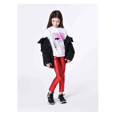 Karl Lagerfeld Kids Текстилни панталони Z14219 S Червен Skinny Fit (Z14219 S)