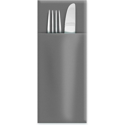 Wimex PREMIUM CutleryStar 89025 3V ubrousky šedé 50 ks 40x32cm
