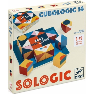 DJECO Logická hra Sologic Cubologic 16