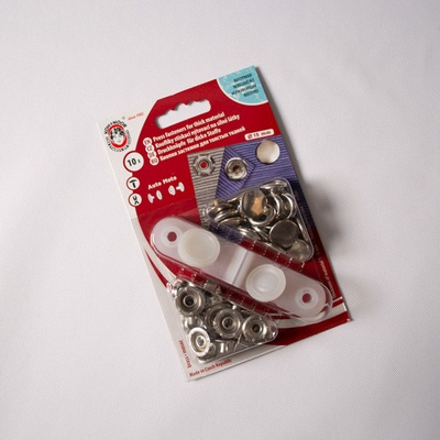 Takoy Nitovacie cvoky 15mm strieborná - balenie 10ks