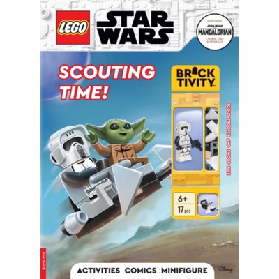 LEGO Star Wars: Scouting Time (with Scout Trooper minifigure and swoop bike) - Buster Books, LEGO – Hledejceny.cz