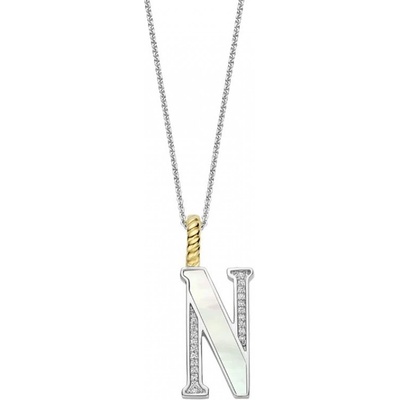 Ti Sento Сребърно колие с буква N Ti Sento 6840MW_N (6840MW_N)
