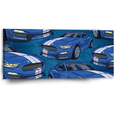 Sablio Obraz Mustang Pattern - 110x50 cm