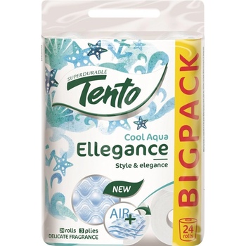 Tento Ellegance Cool Aqua 24 ks