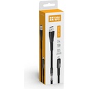 ColorWay CW-CBUL035-BK USB Apple Lightning (zink alloy + LED), 2.4A, 1m, černý