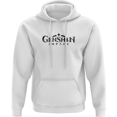 Mikina Genshin Impact bílá
