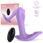Engily Ross Donnyel Panty Vibrator with G-Spot Ball & Remote Control Purple
