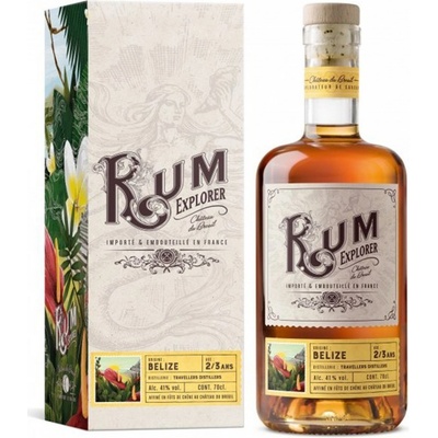 Rum Explorer Belize 2/3 41% 0,7 l (karton)