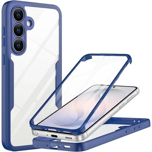 Techsuit Калъф Techsuit - ColorVerse 360 Series + Screen Protector - Samsung Galaxy S26 FE - Син (KF2365860)