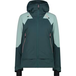CMP Дамско поларено яке Cmp Women's Jacket Fix Hood Twill Ski jacket - Trek Green - размер 36 (EU) (105-6206-0312)