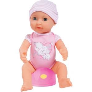 Bayer Design Пишкаща кукла Bayer - Пиколина, с гърне, 40 cm (94071AL) - baby